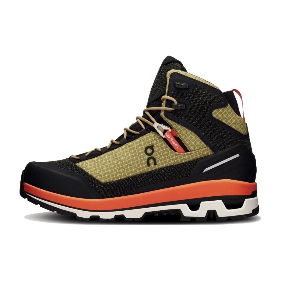 On Cloudalpine Black Gold Orange