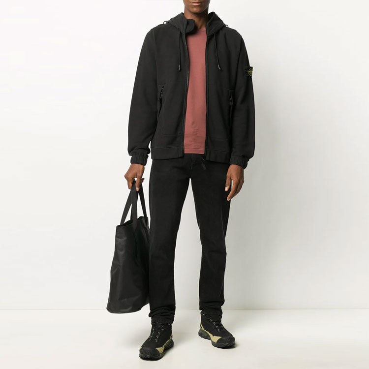 Stone Island Hoodie Black