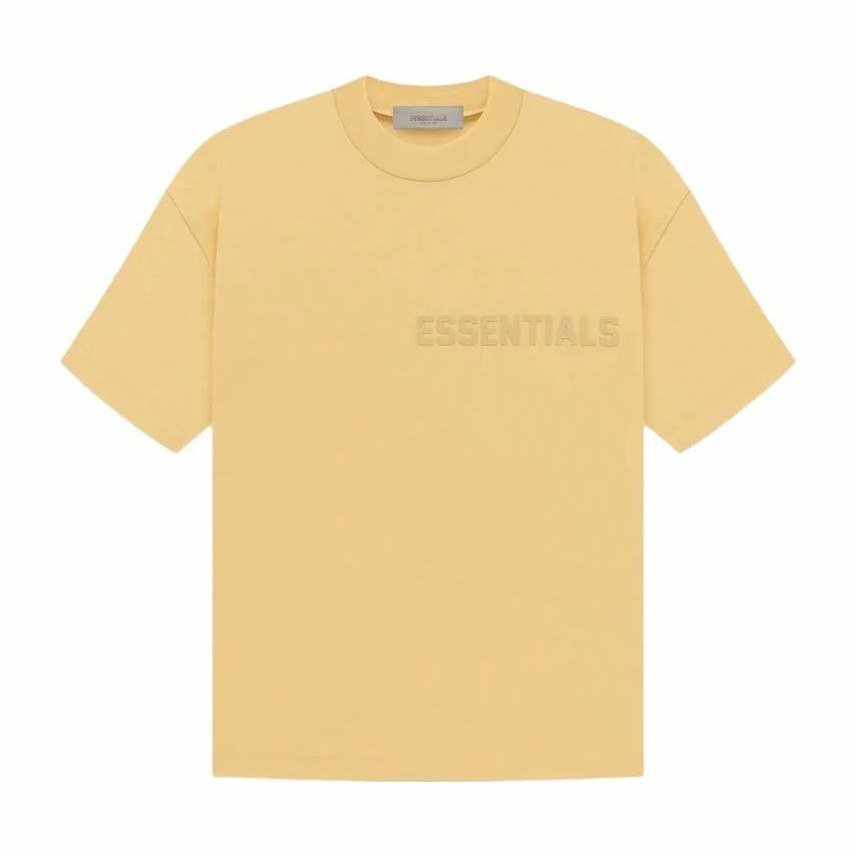 Fear of God Essentials LS SS Tee Sand