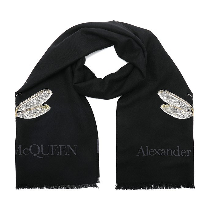 Alexander McQueen Jacquard Scarf