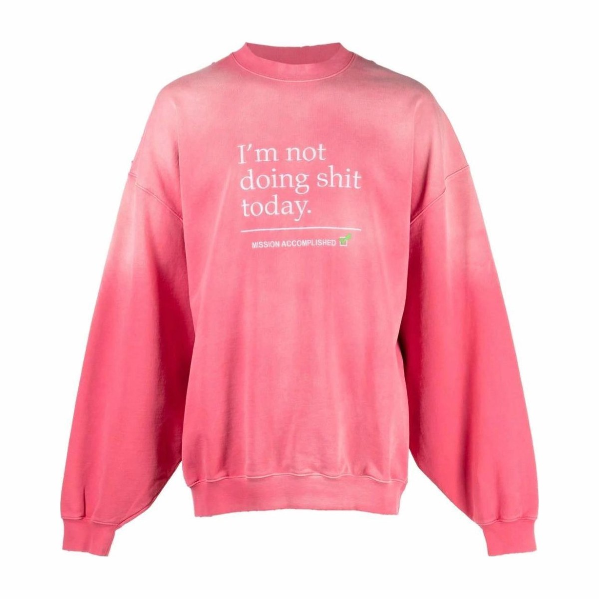 Vetements SS23 Pink Sweatshirt
