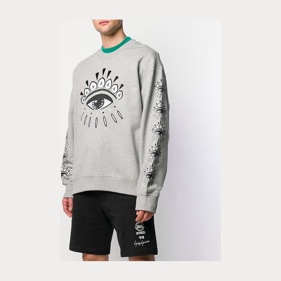 KENZO Classic Grey Eye Sweatshirt