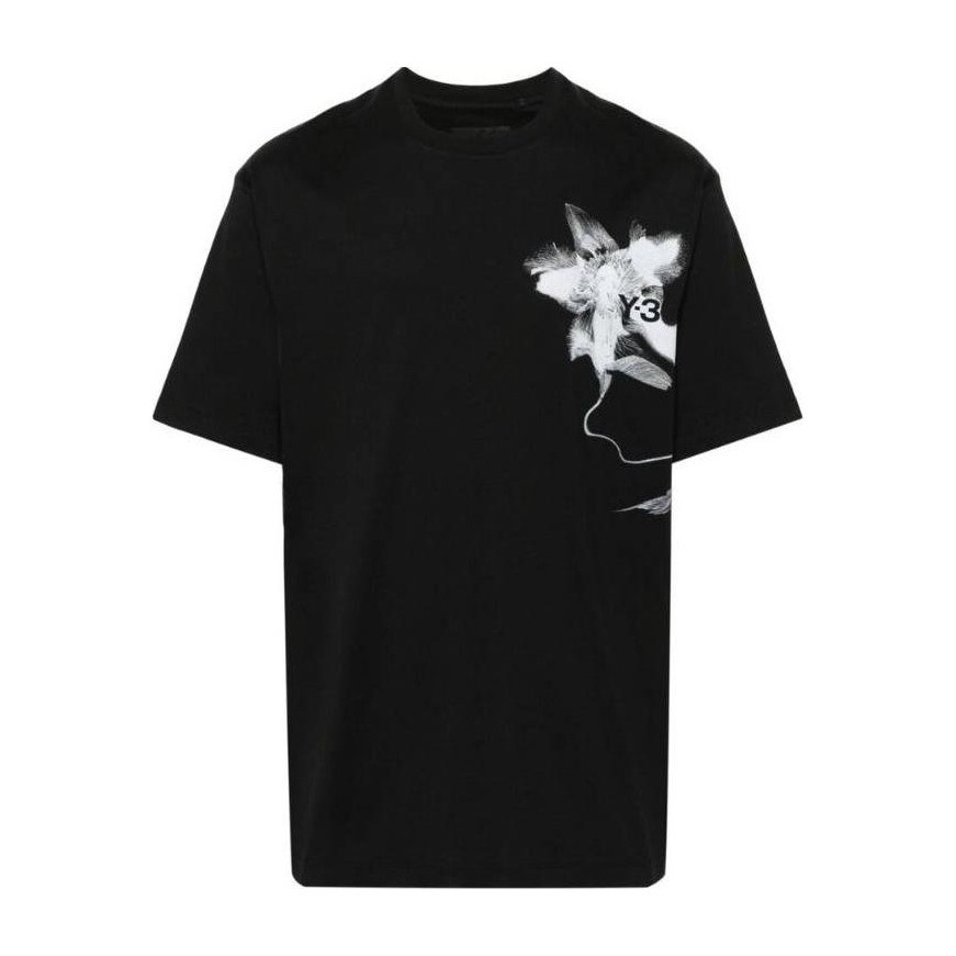Y-3 Graphic Print Crewneck T-Shirt