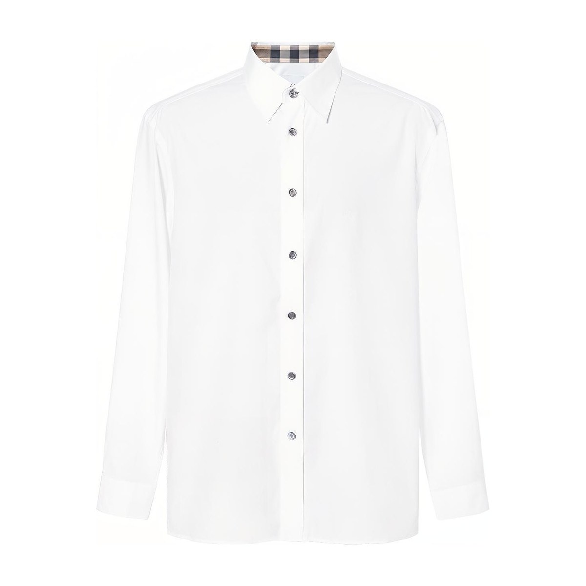 Burberry Logo Polo Shirt White