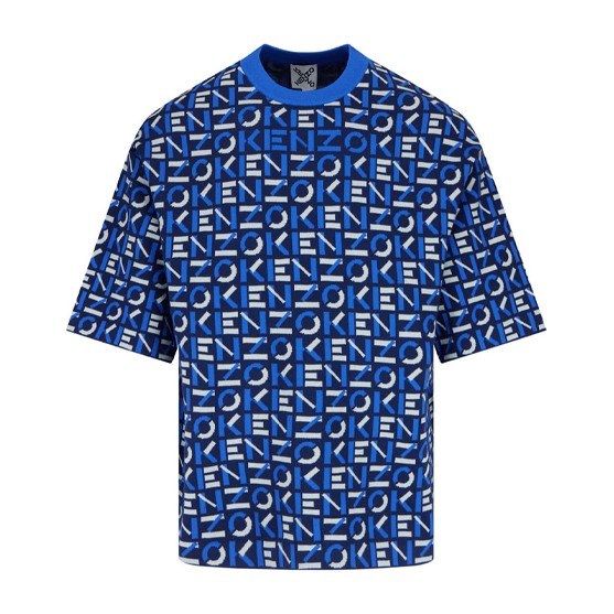 KENZO SS21 Sport Monogram Blue