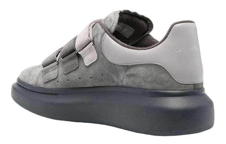 Alexander McQueen Low Top Velcro Grey