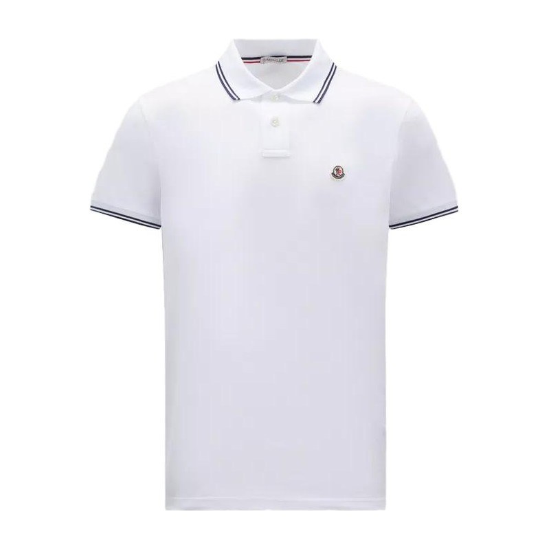 Moncler Logo Patch Polo Shirt