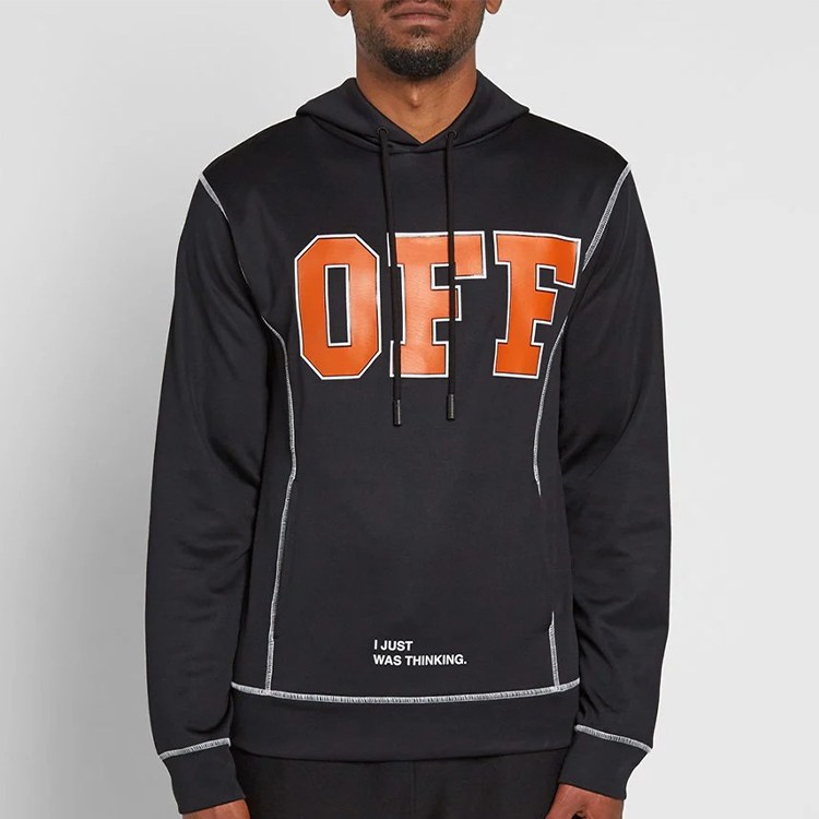 OFF-WHITE Hoodie Black