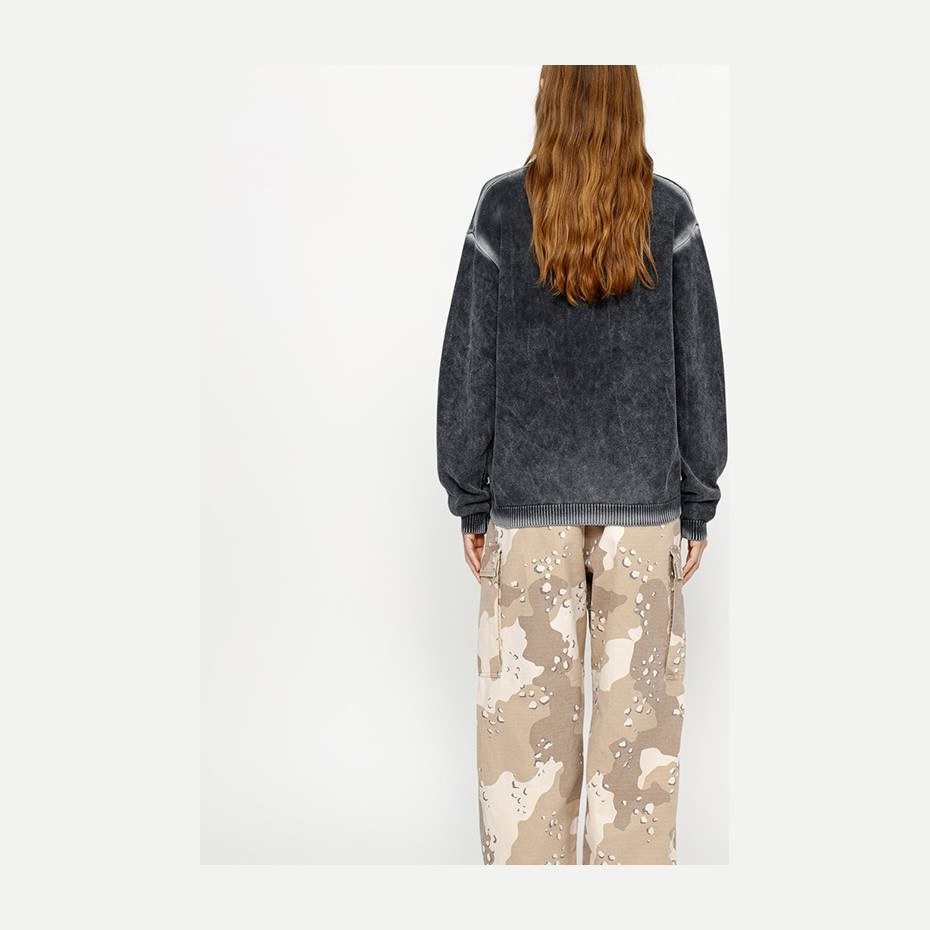 Stussy FW24 Faded Cotton Knit Crew