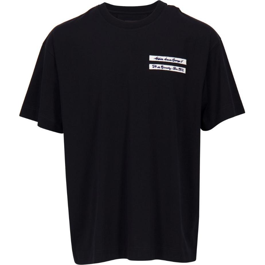Givenchy Handwriting Print T-Shirt Black