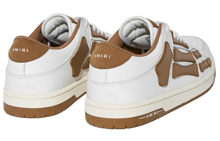 AMIRI Skel-Top Low Light Brown