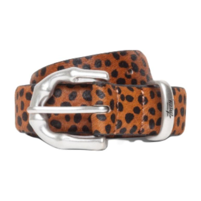 Stussy Logo Leather Belt