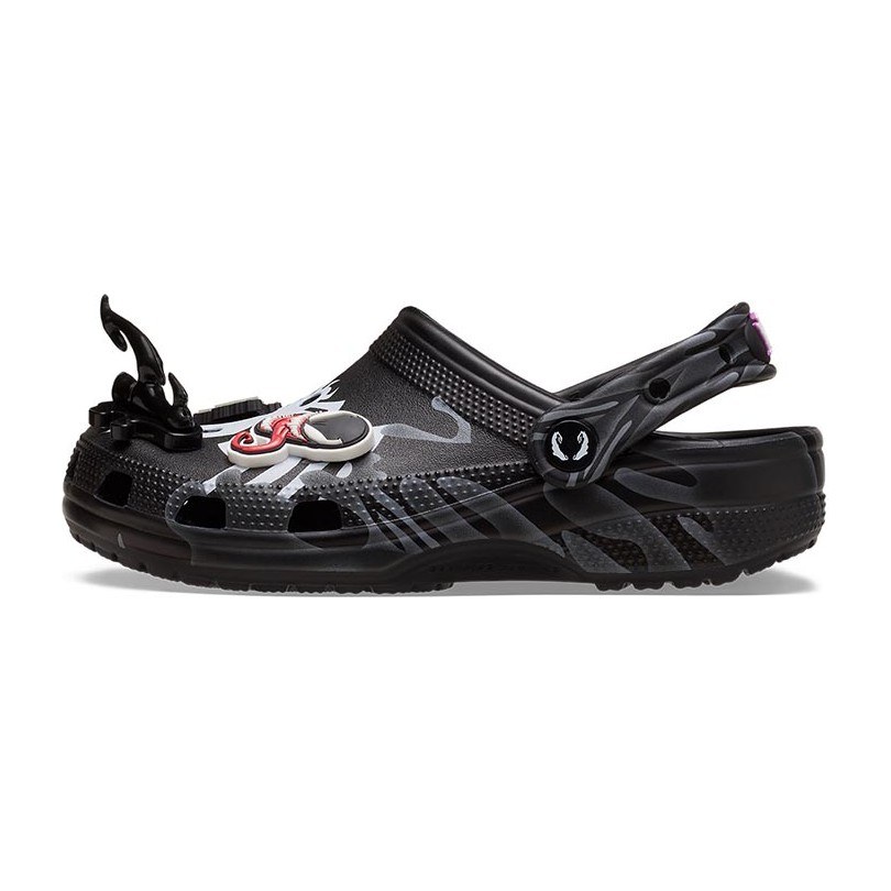 Crocs Spider-Man Venom Classic Clogs Black
