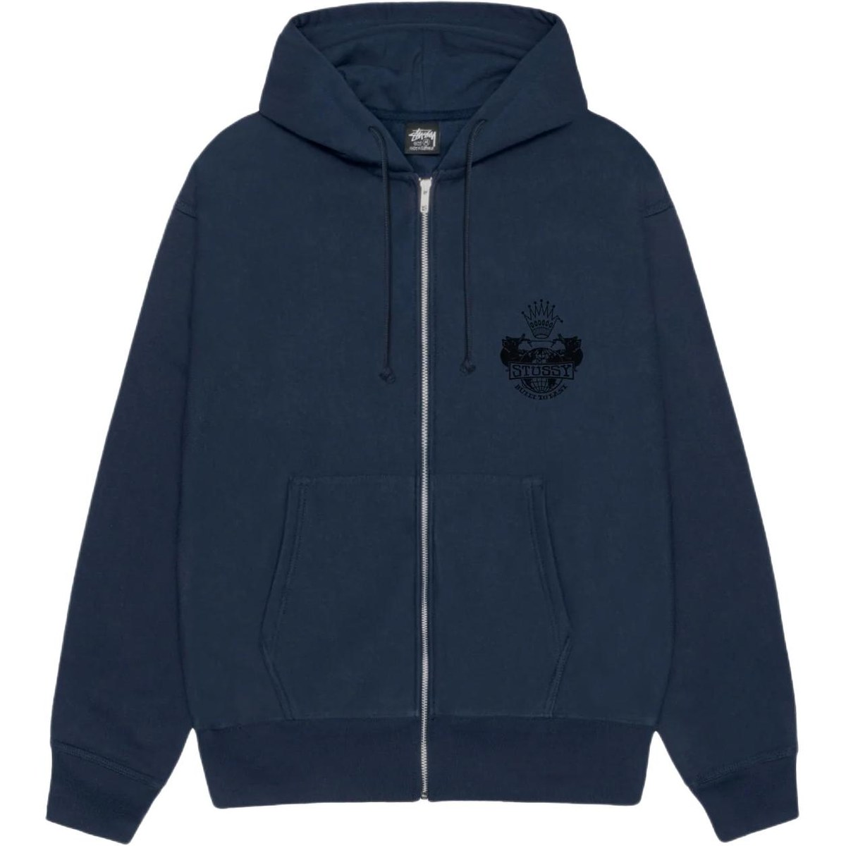 Stussy FW25 Built To Last Zip Hoodie