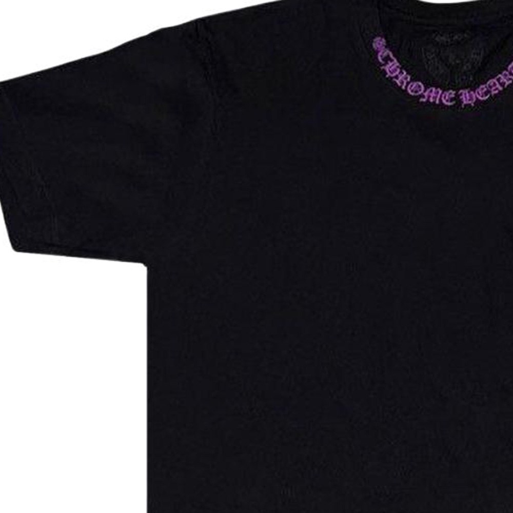 Chrome Hearts Letter Print Crewneck Tee
