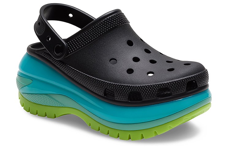 Crocs Sport Sandal Black Blue