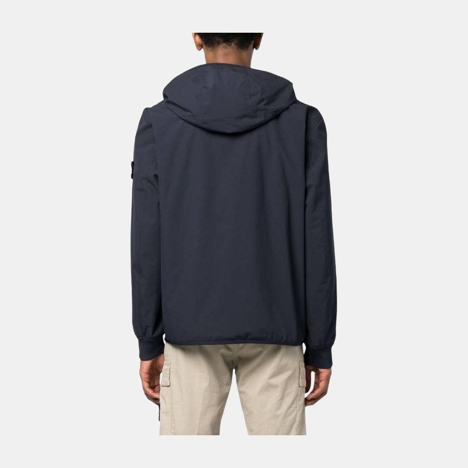 Stone Island SS23 Hooded Jacket Navy
