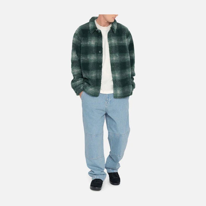 Stussy SS23 Plaid Sherpa Shirt