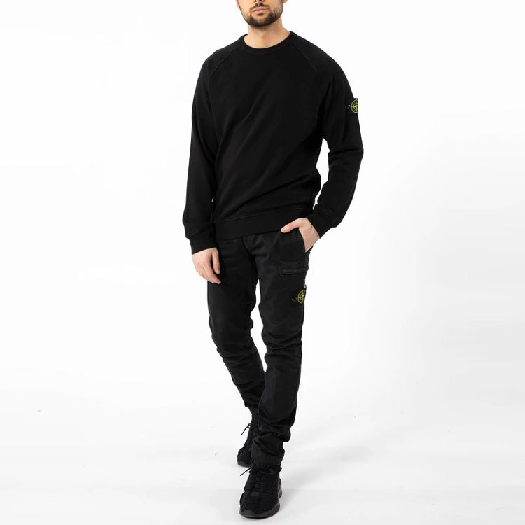 Stone Island Crewneck Sweatshirt Black