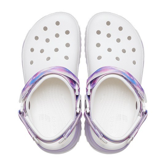 Crocs Classic Clog White Purple