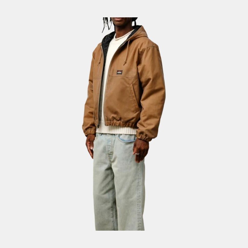 Stussy FW25 WAXED COTTON WORK JACKET logo