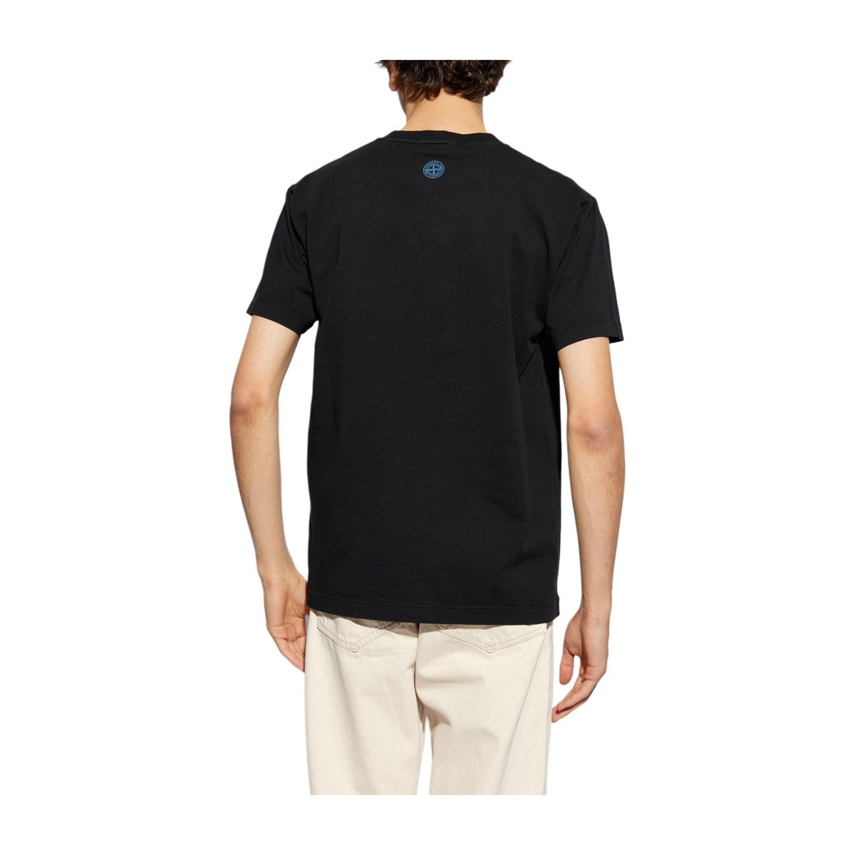 Stone Island Logo T-Shirt Black