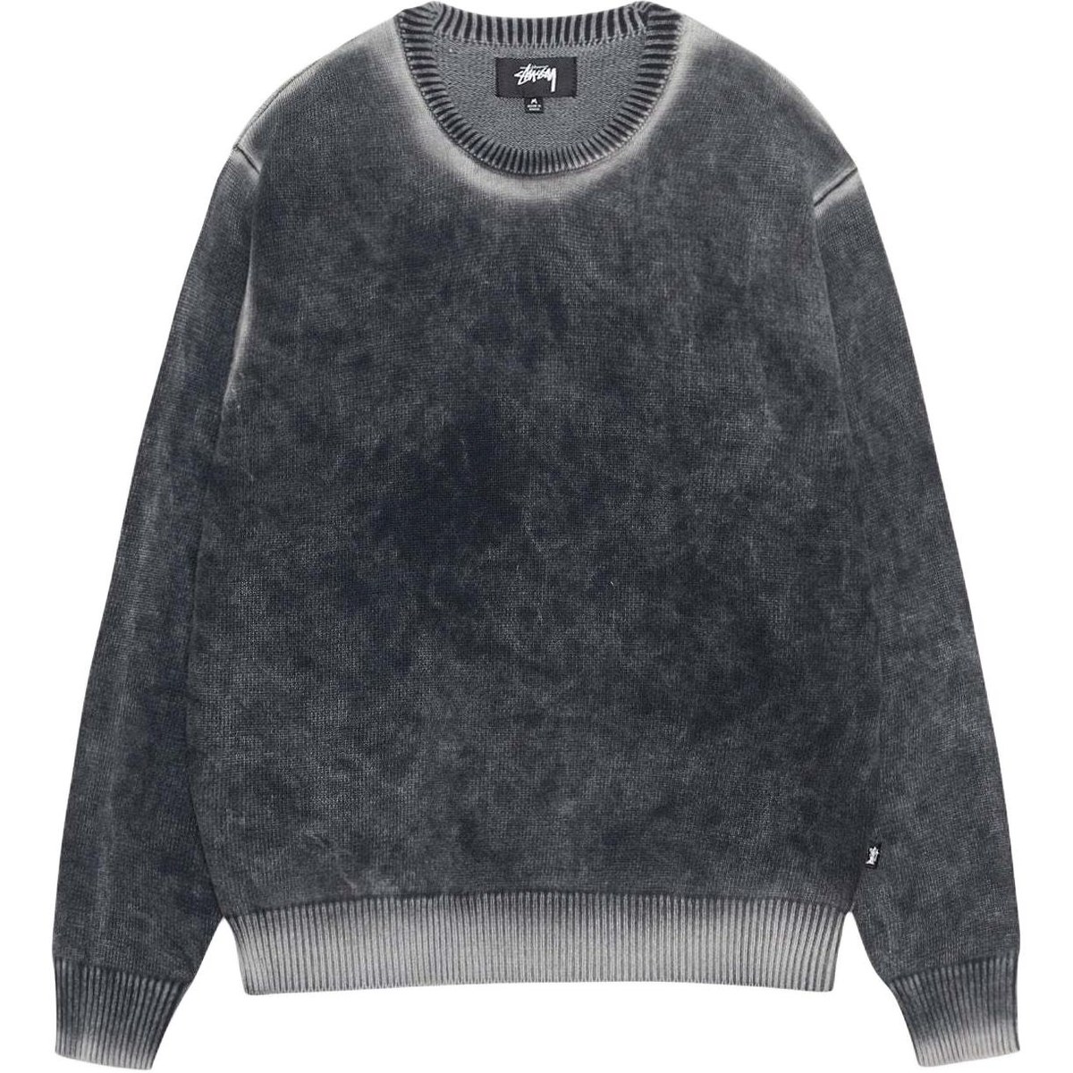Stussy FW24 Faded Cotton Knit Crew