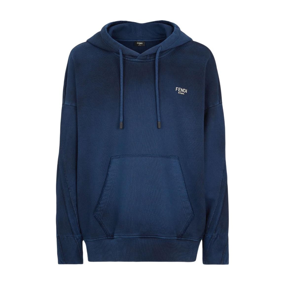 Fendi Logo Gradient Sweatshirt Blue