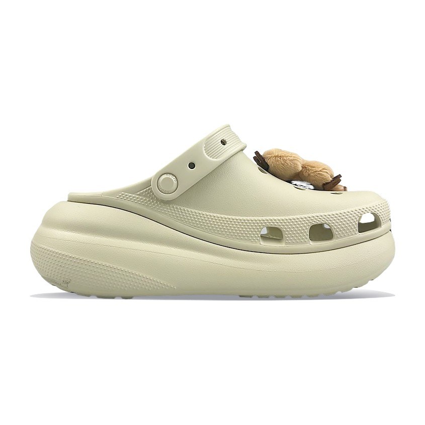 Crocs Classic Clog White Brown