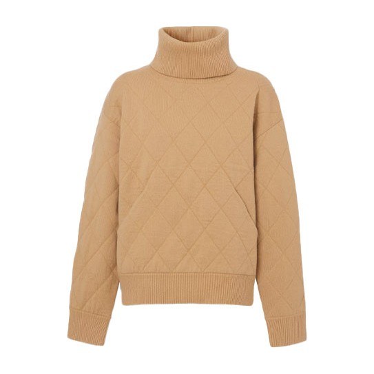Burberry FW21 Quilted Wool Sweater