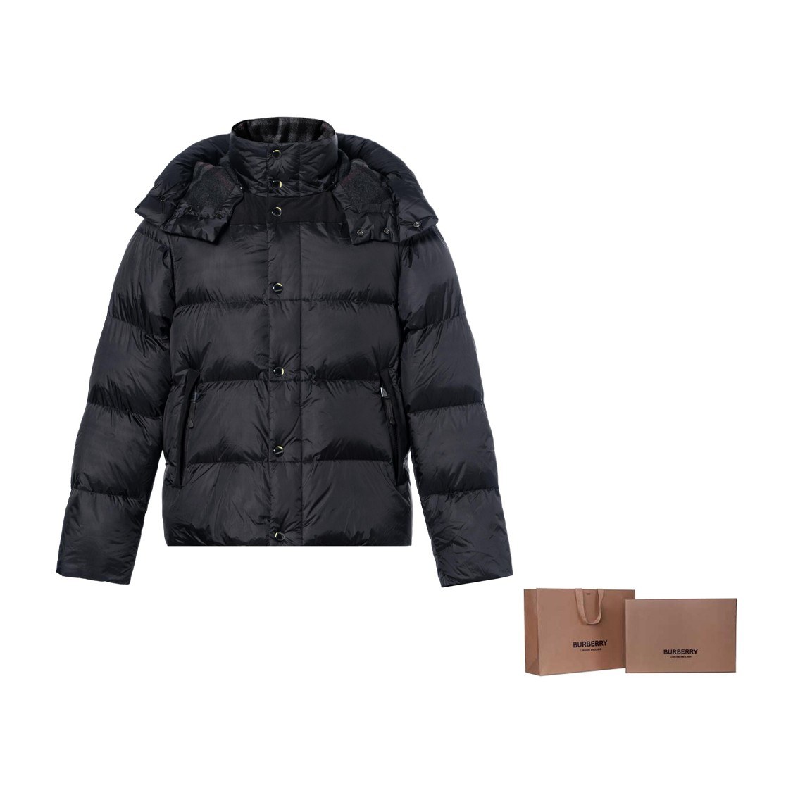 Burberry Down Jacket Black