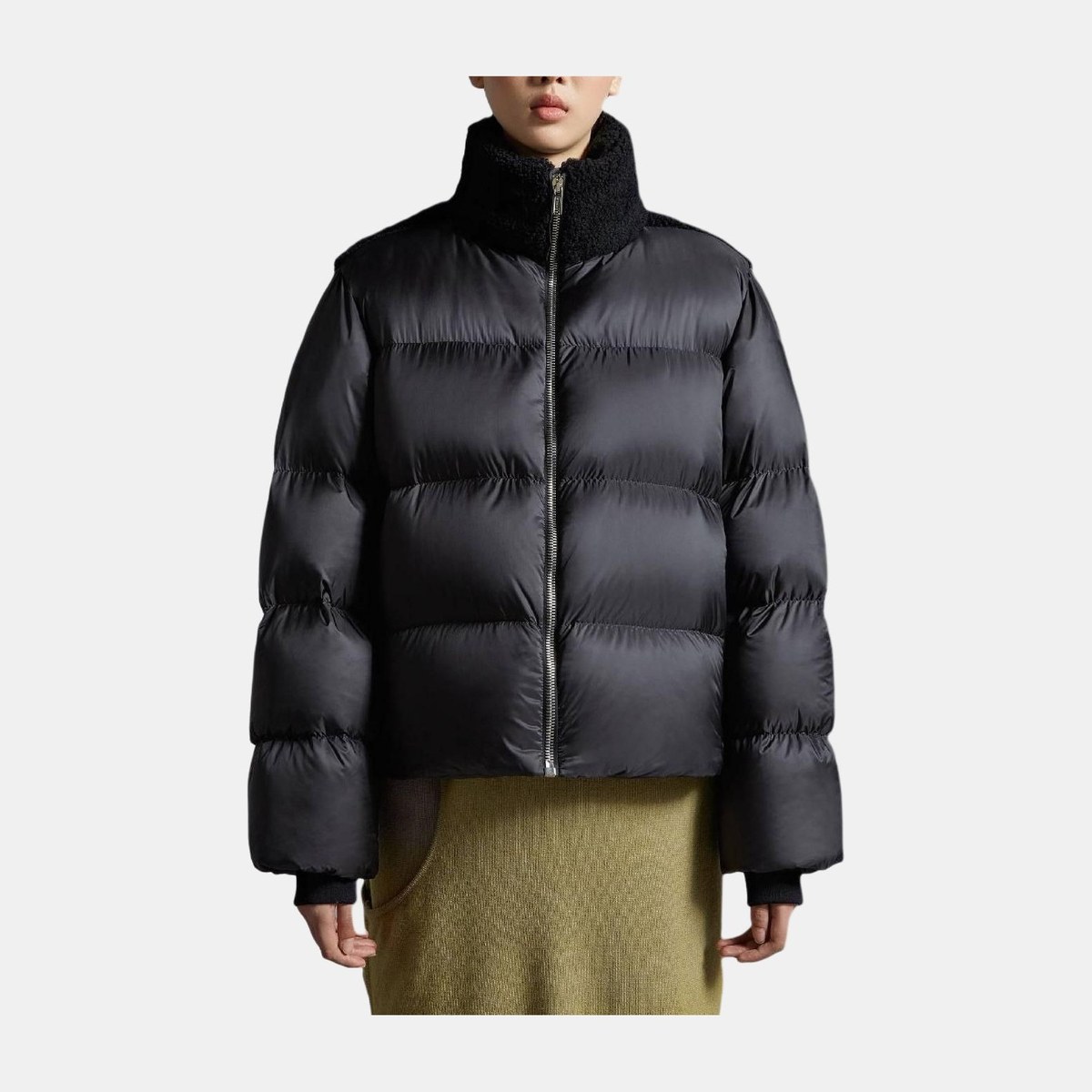 Moncler x Rick Owens FW23 Black Down Jacket