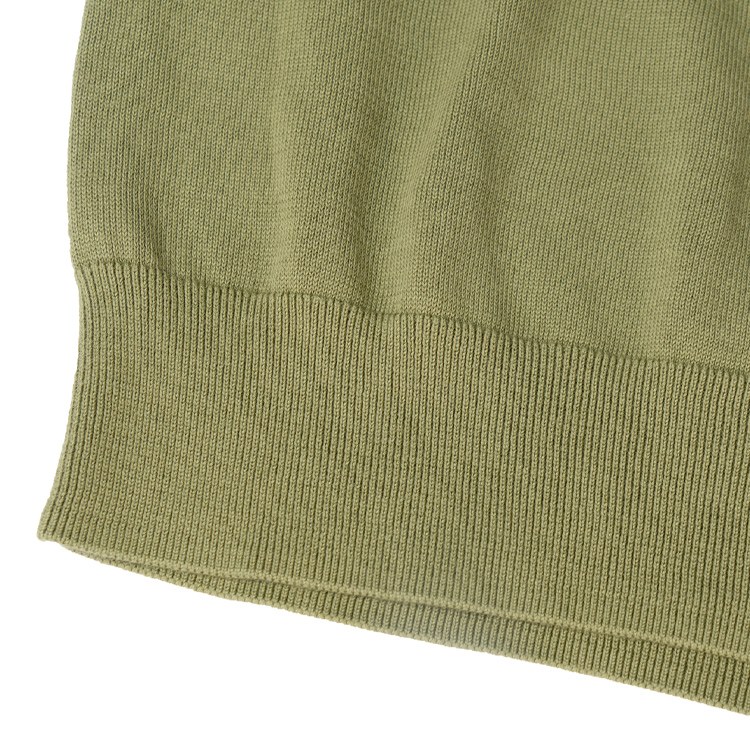 KENZO SS21 Logo Knit Sweater Green