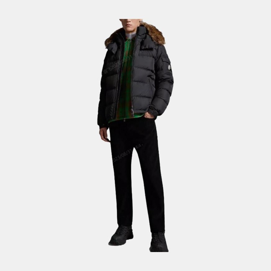 Moncler Mayaf Short Down Jacket Black