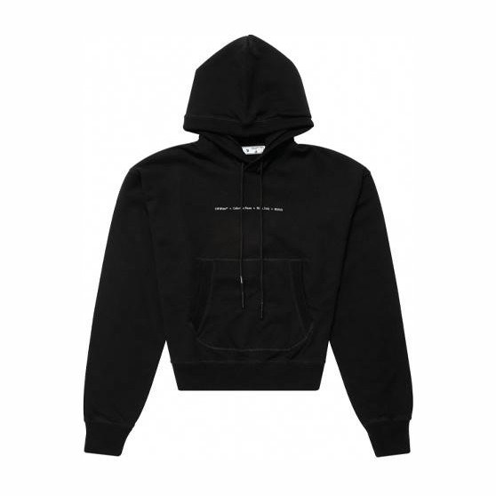 OFF-WHITE FW21 Hoodie Black