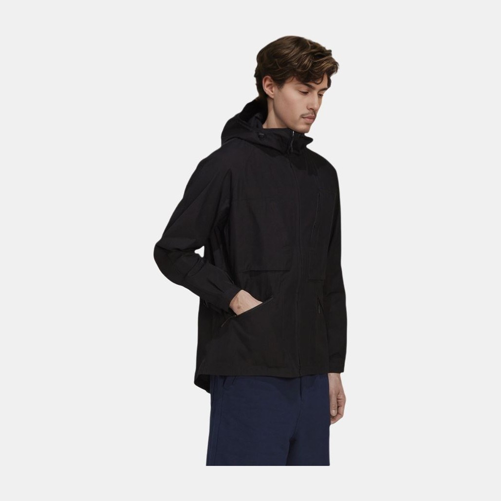 Y-3 SS21 Logo Zip Hoodie Jacket Black