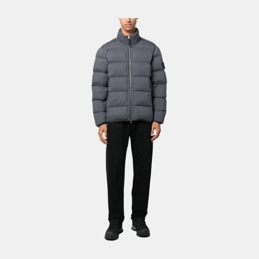 Stone Island FW23 Quilted Down Jacket Grey