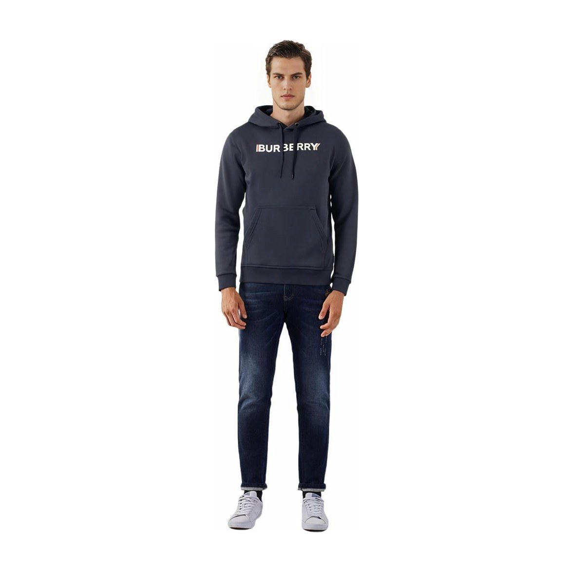 Burberry Hoodie Navy