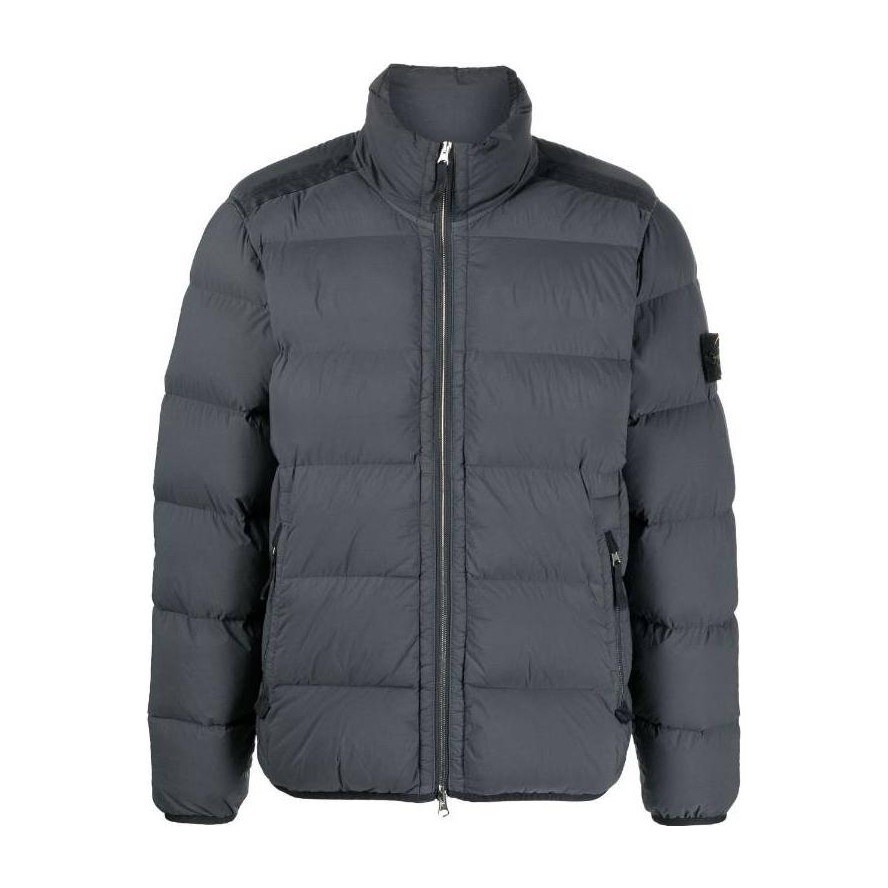 Stone Island FW23 Quilted Down Jacket Grey
