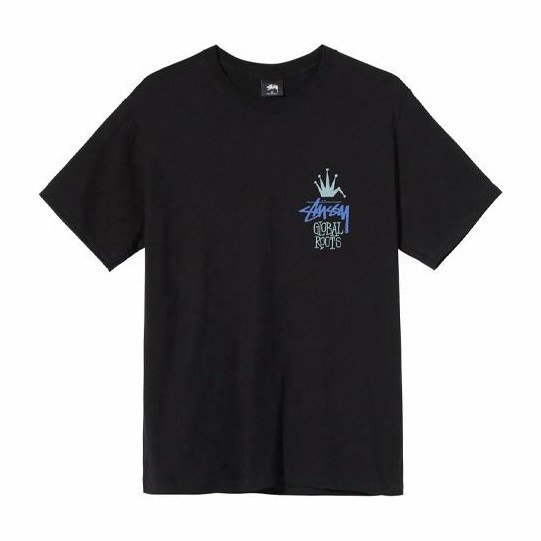 Stussy Global Roots Tee logoT