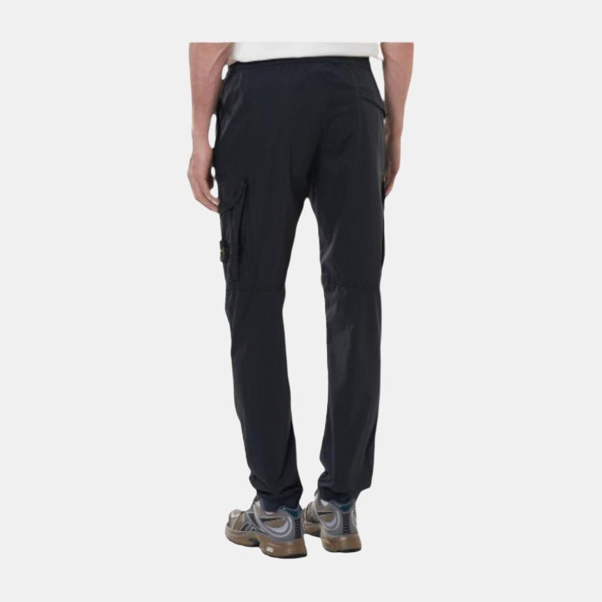 Stone Island SS22 Compass Patch Cargo Pants Carbon Black