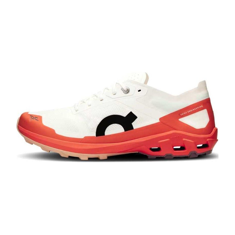 On Cloudventure White Orange