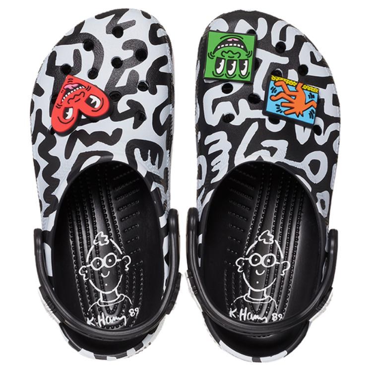 Artestar x Crocs Classic Clog Black White