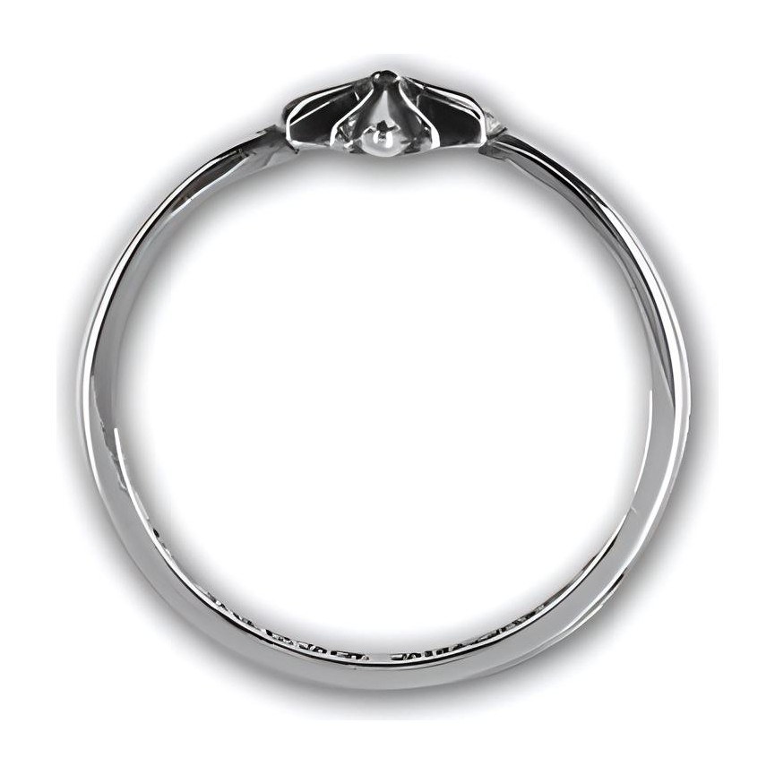 Chrome Hearts Cross Ring Silver