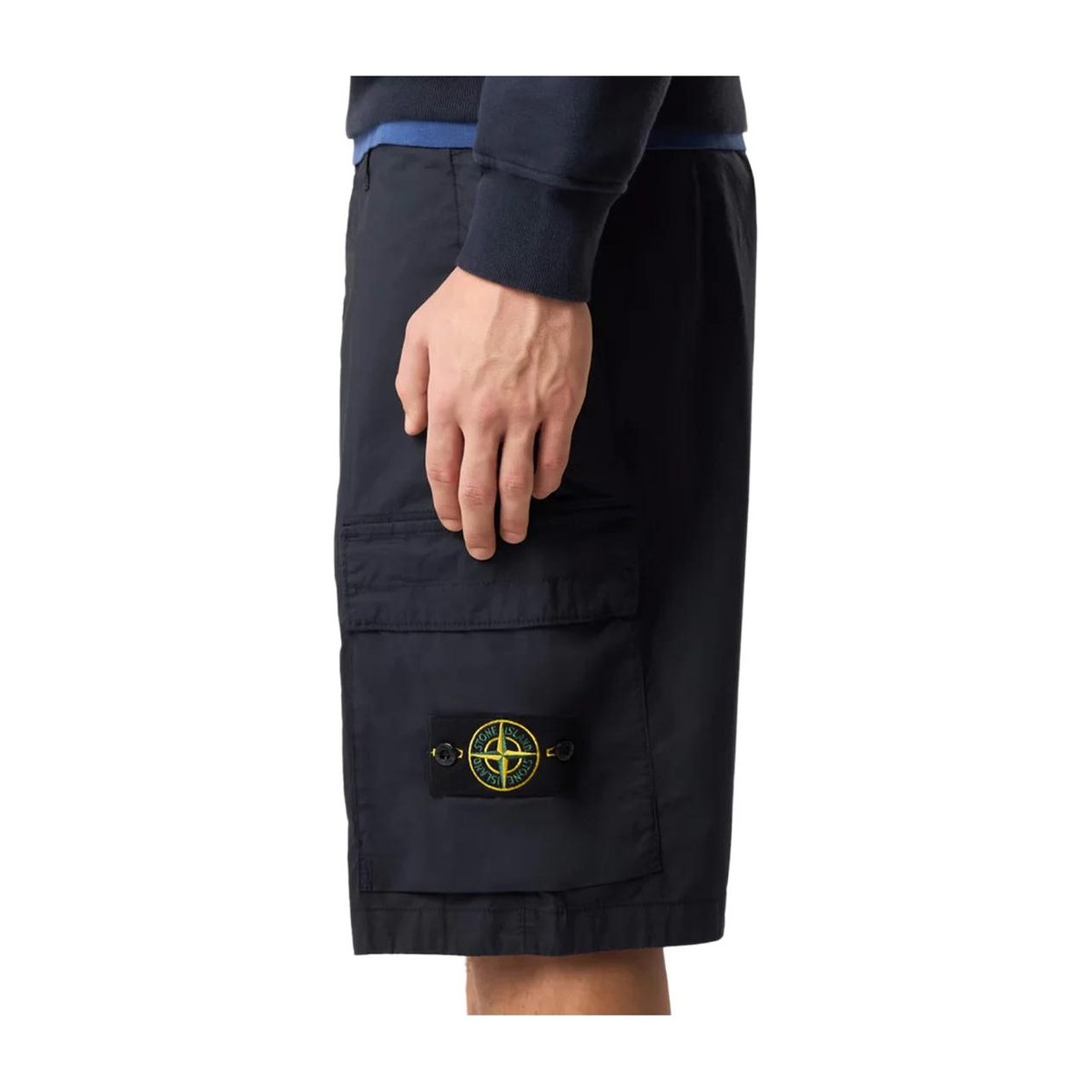 Stone Island SS25 Logo Cargo Shorts