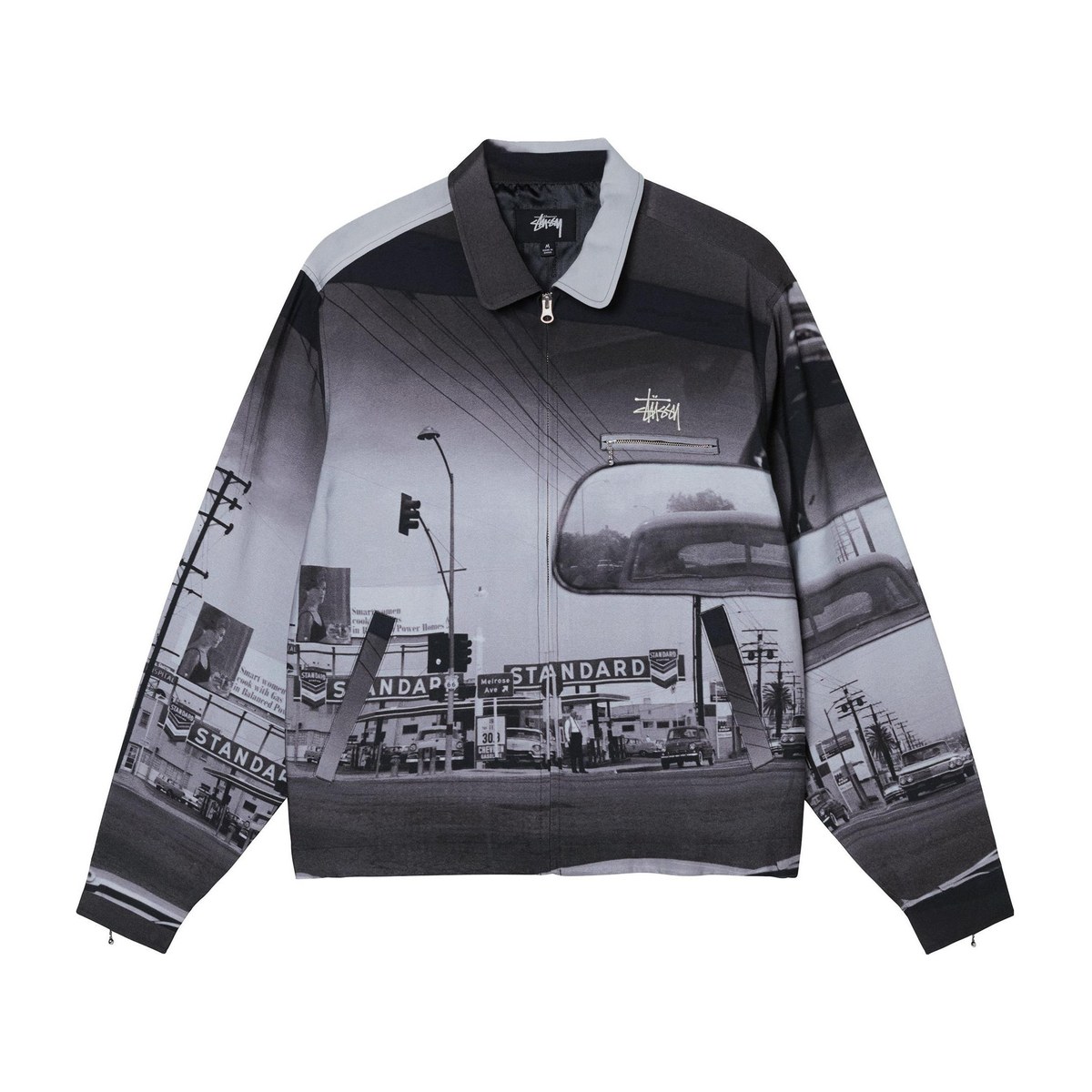 Stussy SS22 Photo Print Zip Jacket