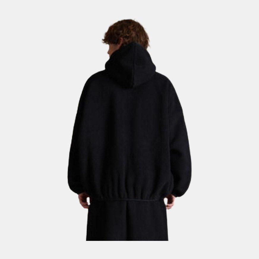 Fear of God Essentials Jet Black Pullover Hoodie