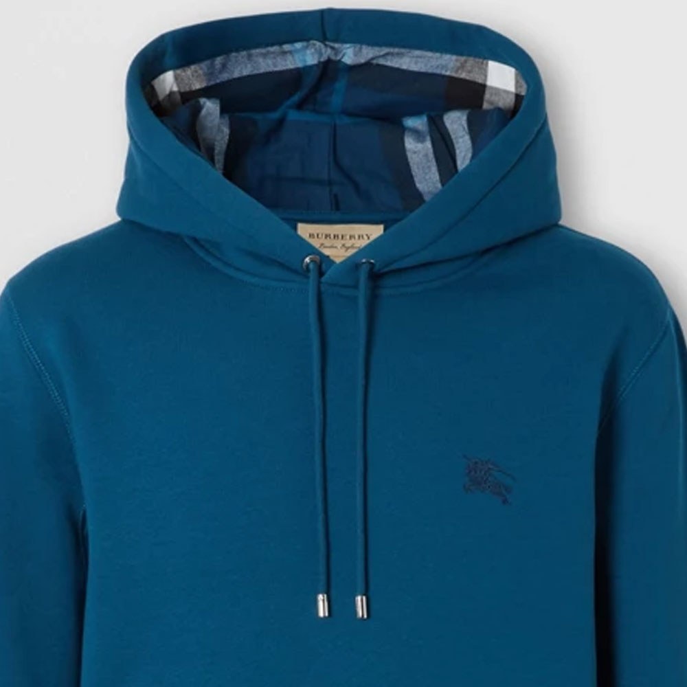 Burberry Hoodie Mineral Blue
