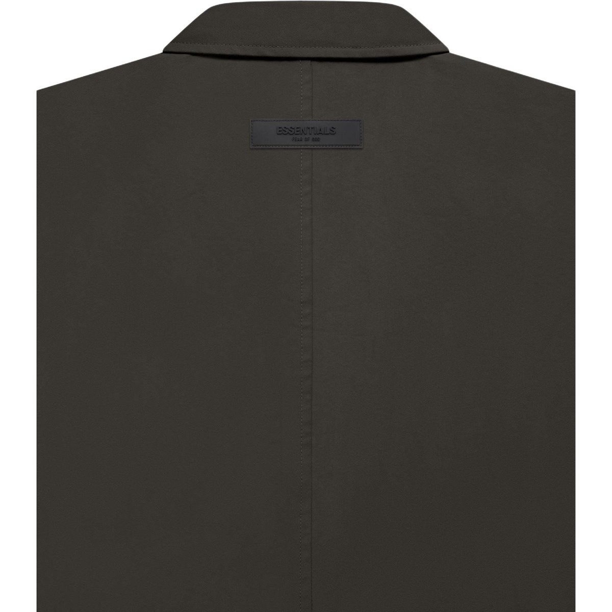 Fear of God Essentials Long Coat Off Black