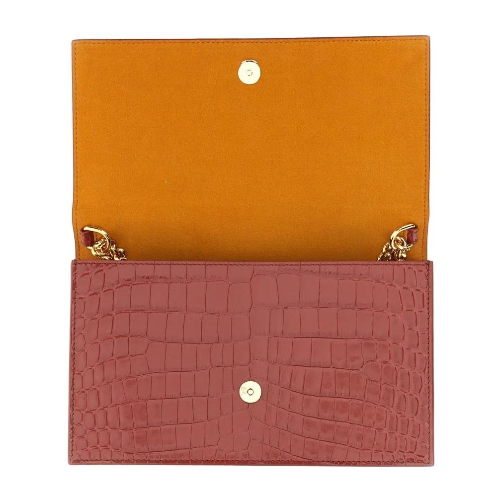 Alexander McQueen Skull Embossed Calfskin Bag